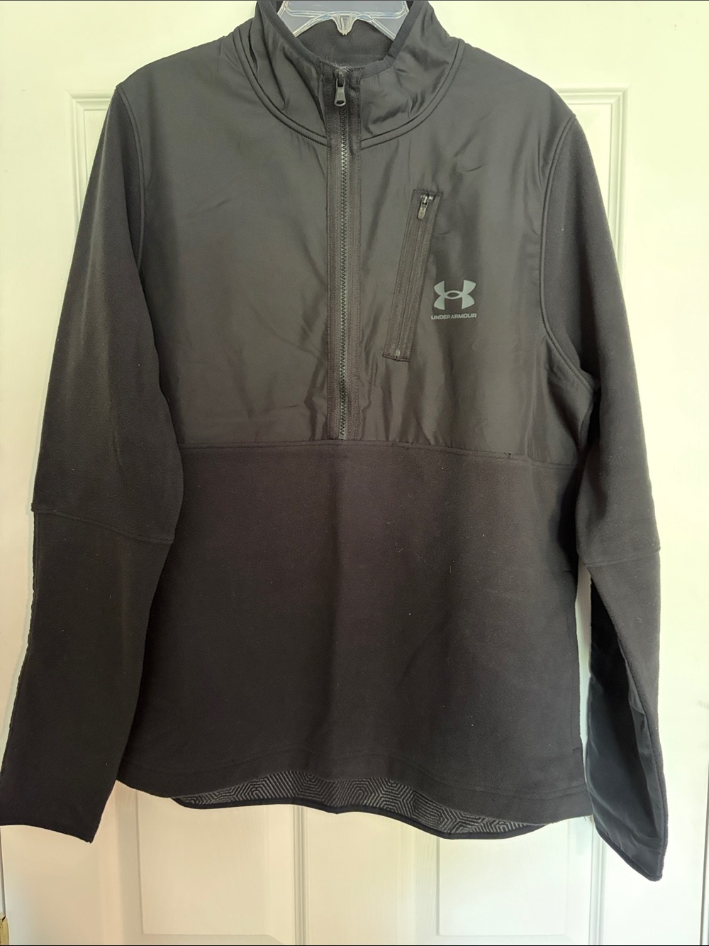 Under Armour Black Men’s Half-Zip Performance Fleece Jacket